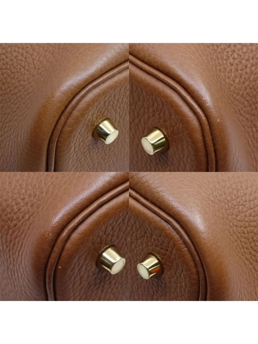 Hermes Picotin Lock MM Brown Taurillon Clemence GD Handbag Bag